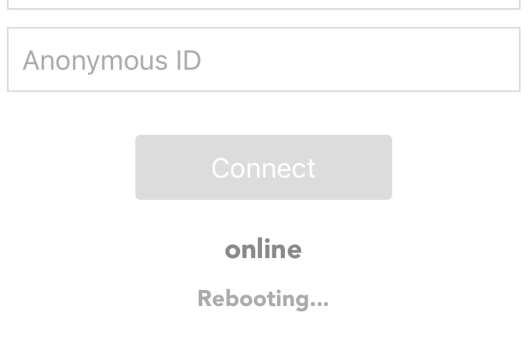 online 表示